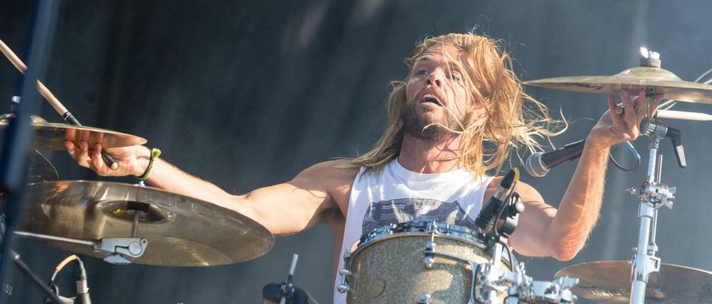 US-Musiker Taylor Hawkins bei einem Rockfestival in Chicago