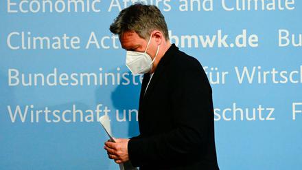 Wirtschaftsminister Habeck rechnet mit einem Lieferstopp von russischem Gas.