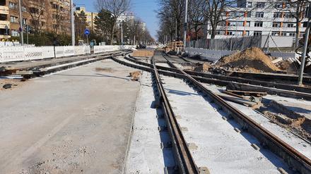 Neue Weichen liegen bereits in der Invalidenstraße