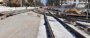 Neue Weichen liegen bereits in der Invalidenstraße
