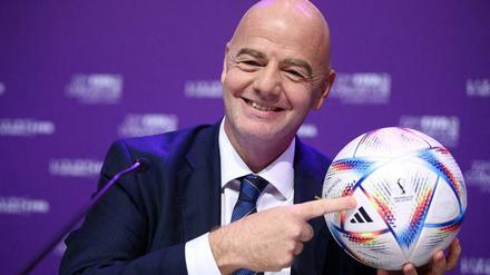 Gianni Infantino glaubt an die Kraft des Fußballs.