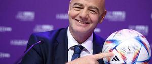 Gianni Infantino glaubt an die Kraft des Fußballs.