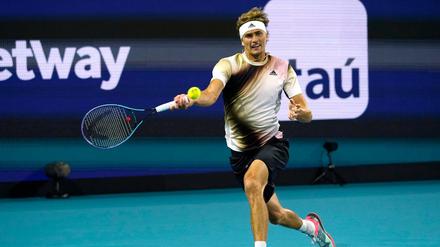 Alexander Zverev trifft nun auf den Qualifikanten Thanasi Kokkinakis aus Neuseeland.