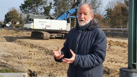 Der Kämpfer. Seit 30 Jahren engagierte sich der grüne Politiker Michael Cramer für den Mauerradweg. Mit Erfolg: Seit Donnerstag wird die letzte Lücke geschlossen.
