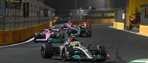 Nico Hülkenberg war im unterlegenen Aston Martin als Zwölfter wie schon beim Saisonauftakt in Bahrain ohne WM-Punkte geblieben.