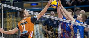 Die Volleys verloren nach zwei guten Sätzen zunehmend den Faden. Zudem wurde der Widerstand der Frankfurter größer.