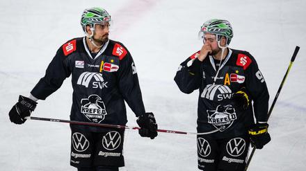 Die Krefeld Pinguine sind nach dem Abstieg schwer enttäuscht.