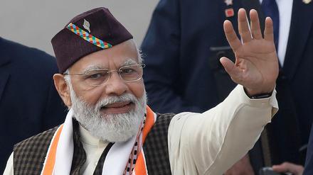 Narendra Damodardas Modi ist seit 2014 amtierender Premierminister Indiens.