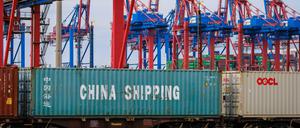 Container und Kräne im Hamburger Hafen (Archivbild)