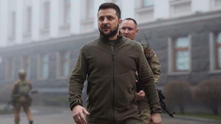 Der ukrainische Präsident Wolodymyr Selenskyj