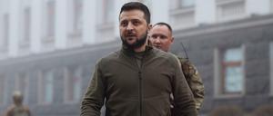 Der ukrainische Präsident Wolodymyr Selenskyj