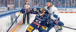 Unter Druck. Die Eisbären wollen in Straubing Revanche.