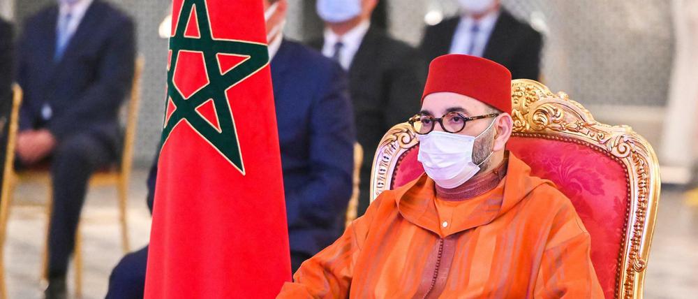 König Mohammed VI. betreibt erfolgreich "robuste" Außenpolitik in Sachen Westsahara. 