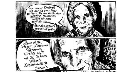Schmerzhafte Erinnerungen: Eine Szene aus „Surwilo – Eine russische Familiengeschichte“.