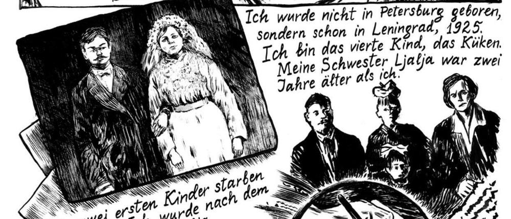 Schmerzhafte Erinnerungen: Eine Szene aus „Surwilo – Eine russische Familiengeschichte“.