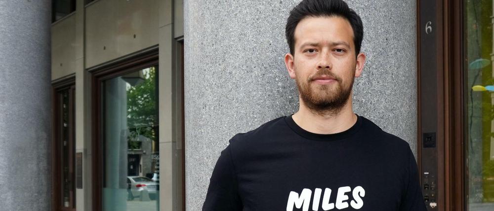 oOliver Mackprang,Geschäftsführer des Carsharing-Anbieters Miles Mobility in Berlin.