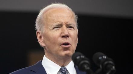 Der US-Präsident Joe Biden.