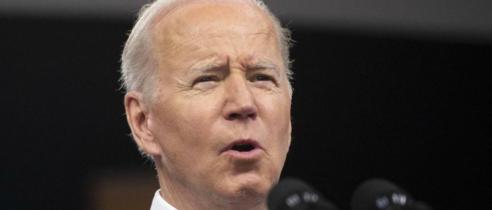 Der US-Präsident Joe Biden.