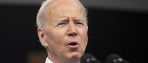 Der US-Präsident Joe Biden.