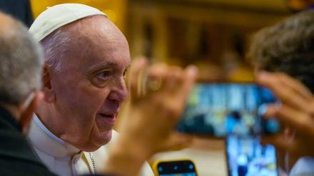 Der Papst im Vatikan. Besser, er wäre in jetzt in Kiew.