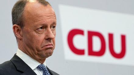 CDU-Chef Friedrich Merz will sich im Bundestag nicht für die Maskenpflicht verkämpfen.