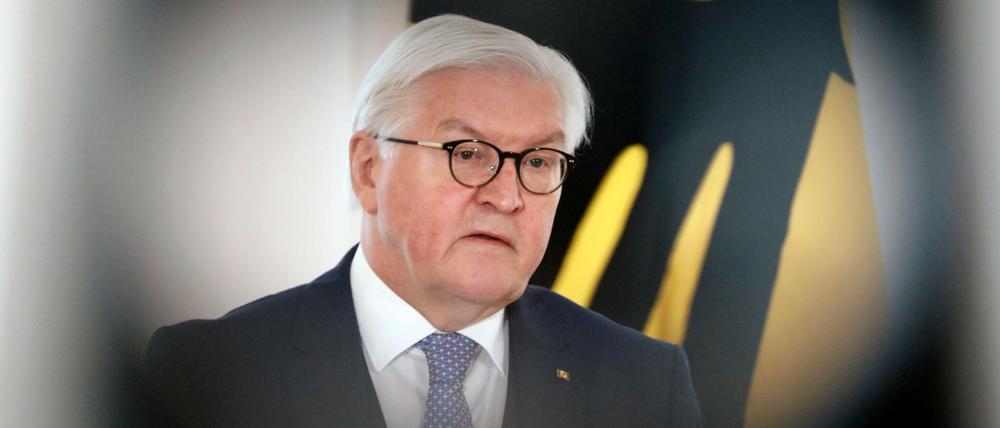 Bundespräsident Frank-Walter Steinmeier steht wegen seiner Russland-Politik in der Kritik.