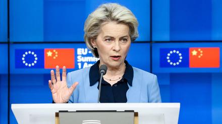 Ursula von der Leyen ist EU-Kommissionspräsidentin.