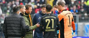 Viel Konfusion herrschte beim Spiel zwischen dem SC Freiburg und dem FC Bayern.