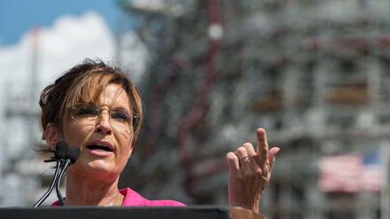 Sarah Palin, hier im Jahr 2015, plant die Rückkehr in die große Politik.