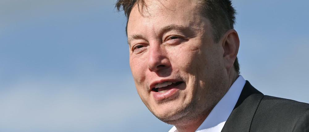 Der Tesla-Chef Elon Musk.