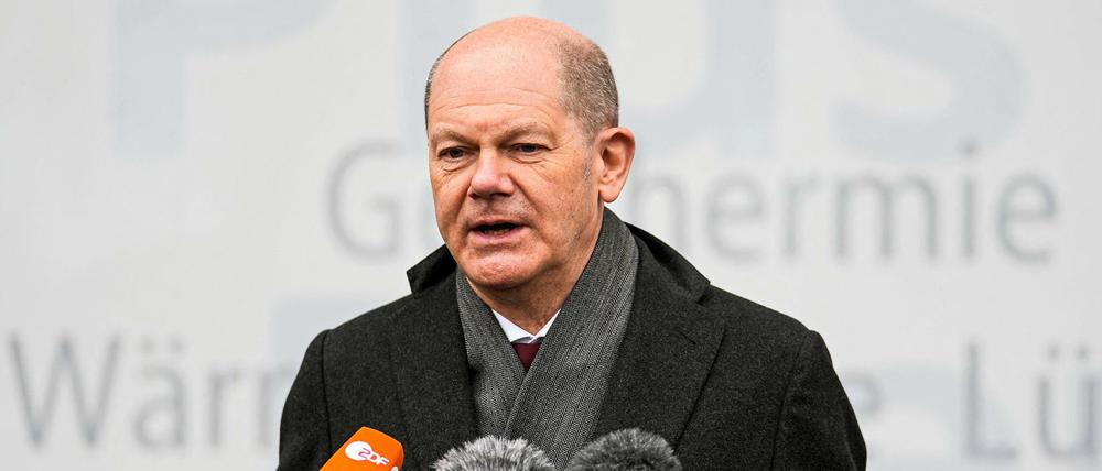 Olaf Scholz fordert Aufklärung über die Kriegsverbrechen in der Ukraine. 