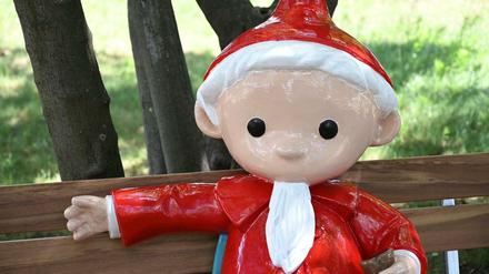 Pünktlich zu seinem 63. Geburtstag im November soll der bronzene Sandmann fertig sein.