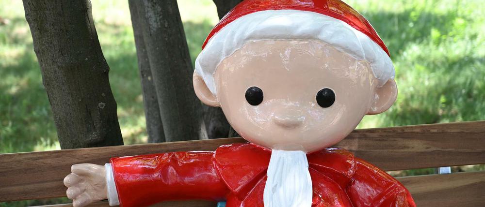 Pünktlich zu seinem 63. Geburtstag im November soll der bronzene Sandmann fertig sein.
