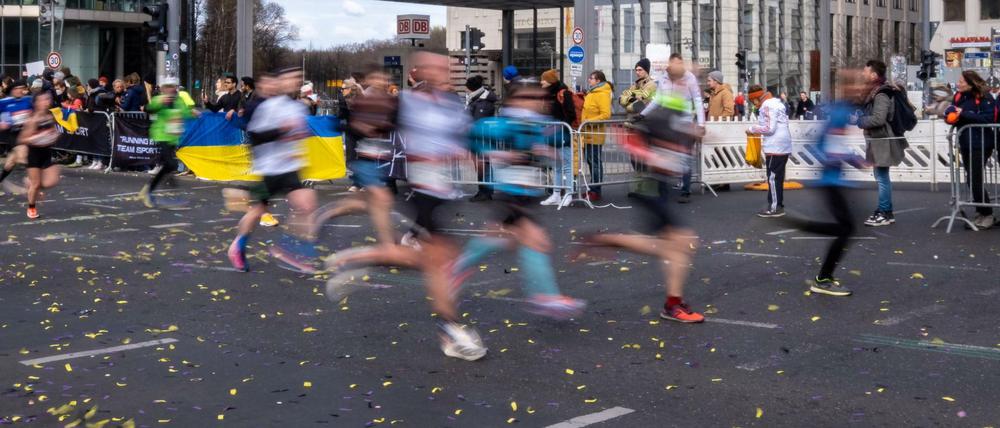 Rund 26.000 Teilnehmer nahmen beim Halbmarathon teil.