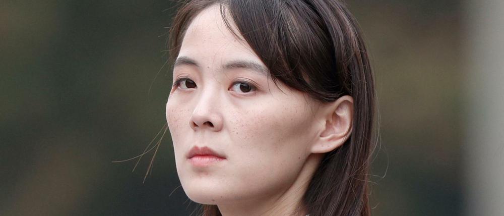 Kim Yo Jong, die Schwester von Nordkoreas Machthaber Kim Jong Un (Archivbild von 2019)
