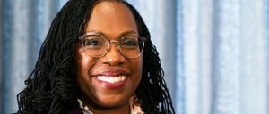 Die für den Obersten Gerichtshof nominierte Richterin Ketanji Brown Jackson 