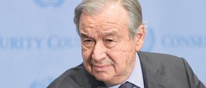 Zu wenig Einsatz? Diplomaten und UN-Experten fordern von Guterres, persönlich zu vermitteln. 