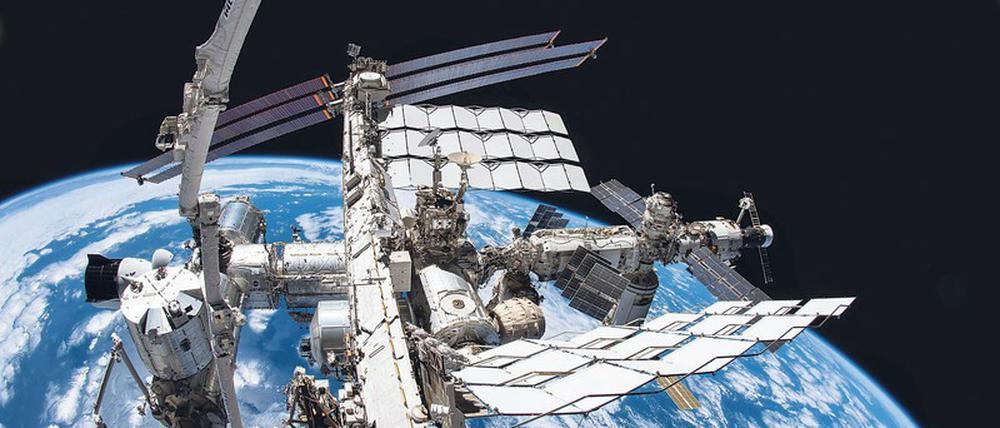 Zwangsgemeinschaft im All. Bisher klappte die Zusammenarbeit der Kosmonauten auf der ISS sehr gut. 
