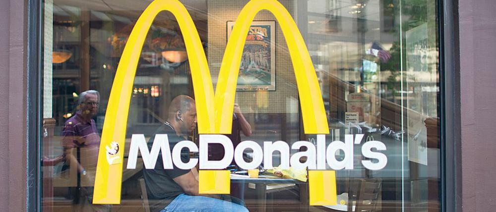 Ist weltweit das Sinnbild für Fastfood schlechthin: die Schnellimbiss-Kette McDonald's.