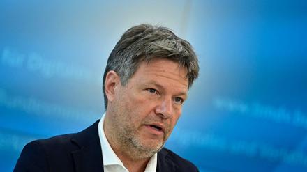 Bundeswirtschaftsminister und Vizekanzler Robert Habeck spricht sich für neue Russland-Sanktionen aus.