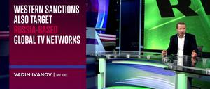 RT-DE-Moderator Vadim Ivanov beklagt das Verbot seines Senders in Deutschland. Inzwischen hält Russia Today das Verbot ein. 