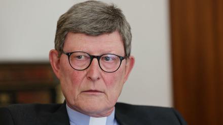 Kardinal Rainer Maria Woelki, Erzbischof von Köln, bei einem Interview. 