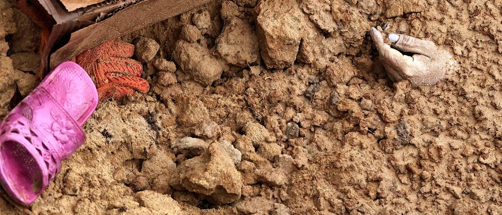 Dutzende Leichen wurden in Butscha, in der Region Kiew nach dem Abzug der russischen Truppen gefunden.