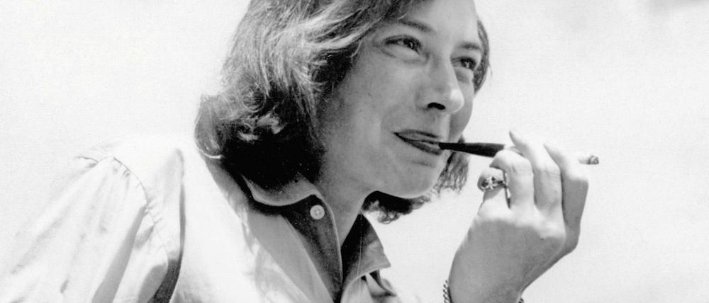 Die US-amerikanische Autorin Patricia Highsmith (1921-1995).