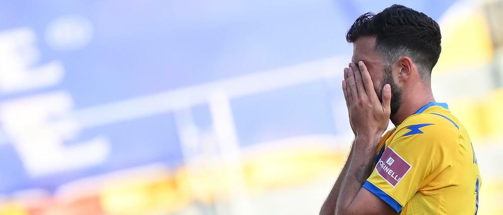 Pietro Iemmello (Archivbild) verschwand weinend in der Kabine.