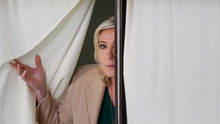 Die rechtsradikale Politikerin Marine Le Pen 