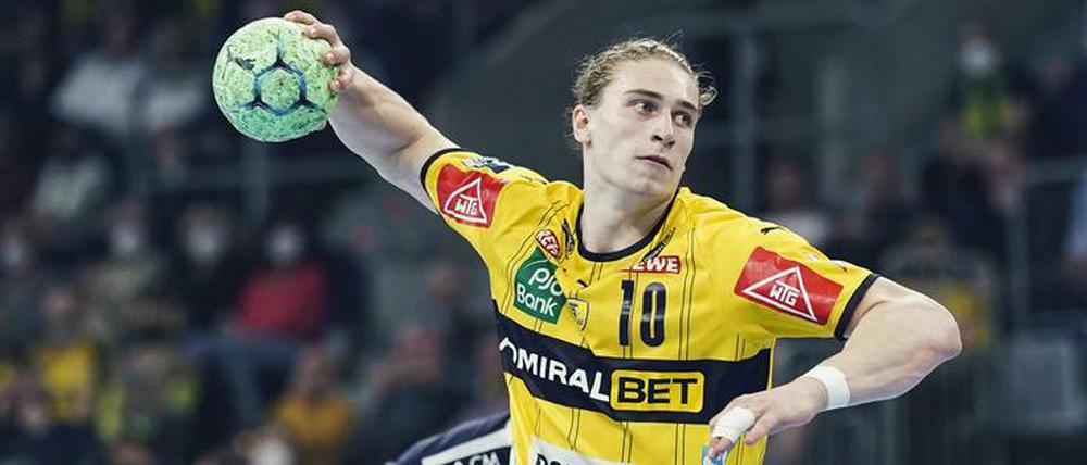 Juri Knorr spielte beim Rhein-Neckar Löwen und nun auch wieder für das deutsche Nationalteam.