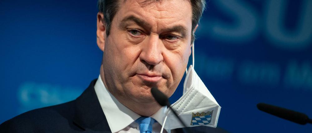 Markus Söder, CSU-Vorsitzender und Ministerpräsident von Bayern