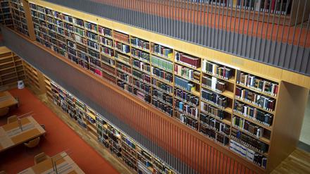 Bereit fürs Forschen - hier in der Staatsbibliothek Unter den Linden Berlin.