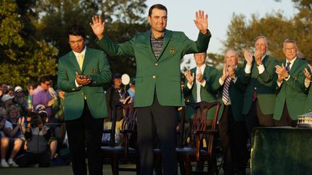 Als ehemaliger Champion hat Scheffler bei zukünftigen Masters ein lebenslanges Startrecht.